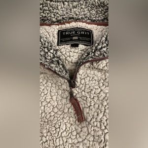 True Grit 1/4 zip sweatshirt